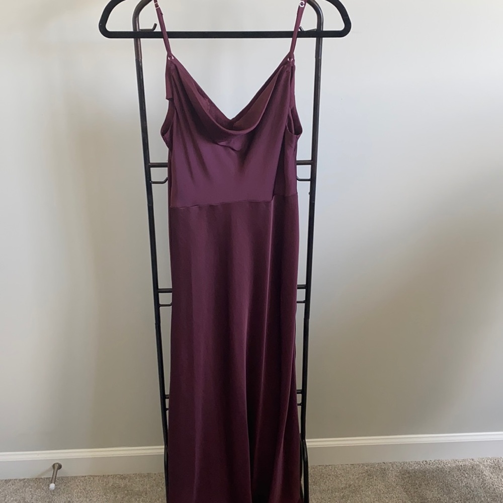 Royal purple dress. Perfect for a wedding